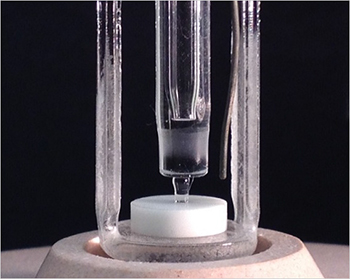 ±×¸²7. TMA Geometry for simulated Vicat Softening test