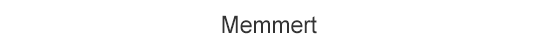 Memmert