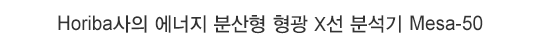 Horiba  л  X м Mesa-50